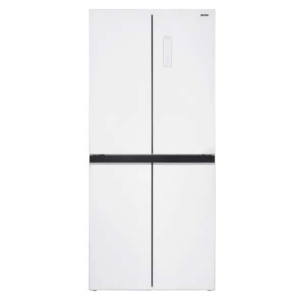 Lodówka Multi Door MPM-434-SBF-08, wys 180cm, No Frost, szklany front w kolorze białym — zdjęcie 1 z 2