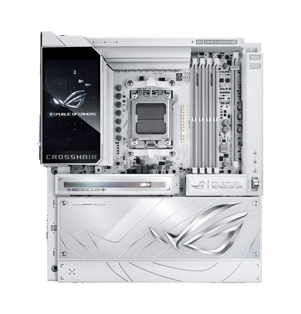 Płyta główna Asus ROG CROSSHAIR X870E GLACIAL AM5 — zdjęcie 1 z 8