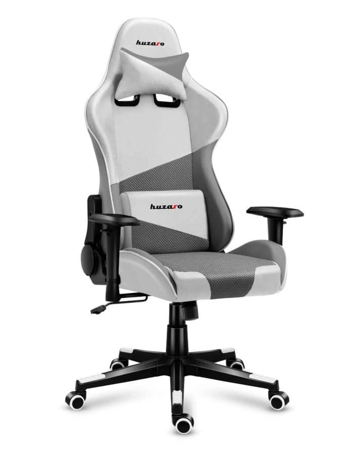 Fotel gamingowy Huzaro Force 6.2 White Mesh — zdjęcie 1 z 8
