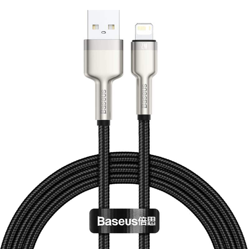 BASEUS CAFULE KABEL USB DO LIGHTNING 2.4A, 1M (CZA — zdjęcie 1 z 8