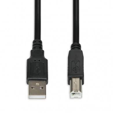 Kabel IBOX USB 2.0 A-B M/M 1,8M DRUKARKA IKU2D18 (USB 2.0 typu A M - USB 2.0 typu B M; 1,8m; kolor czarny) — zdjęcie 1 z 2