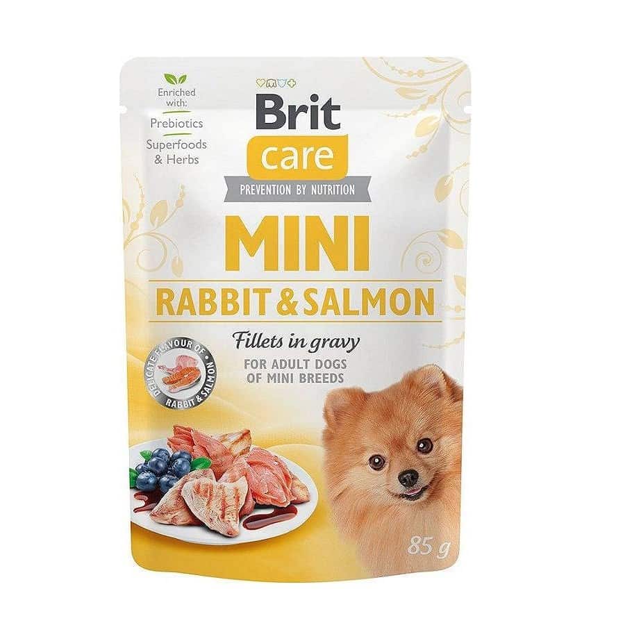 Brit Care Mini Pouch Rabbit&Salmon 85g