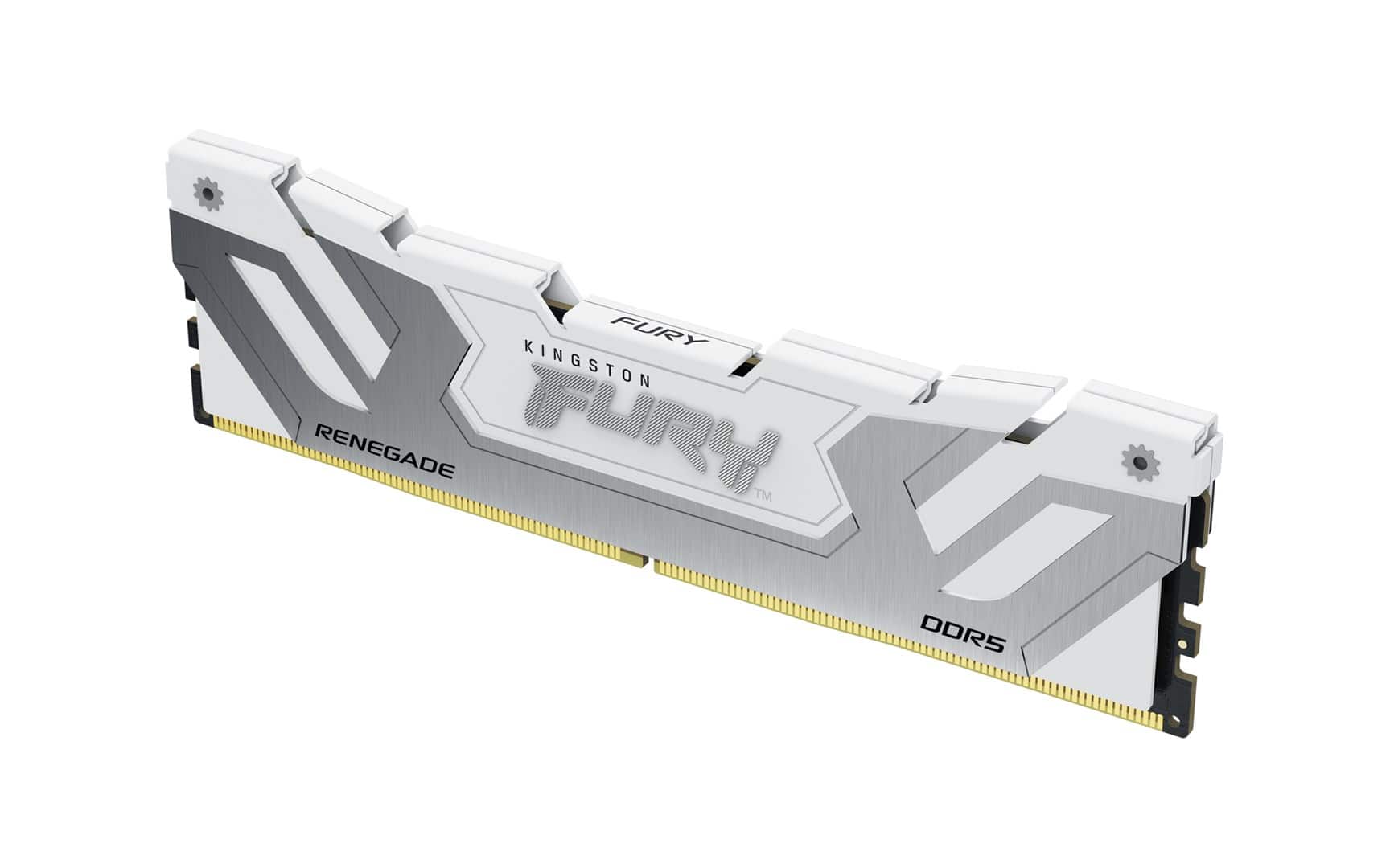 KINGSTON DDR5 24GB 8400MT/s CL40 CUDIMM FURY Renegade White XMP — zdjęcie 1 z 4
