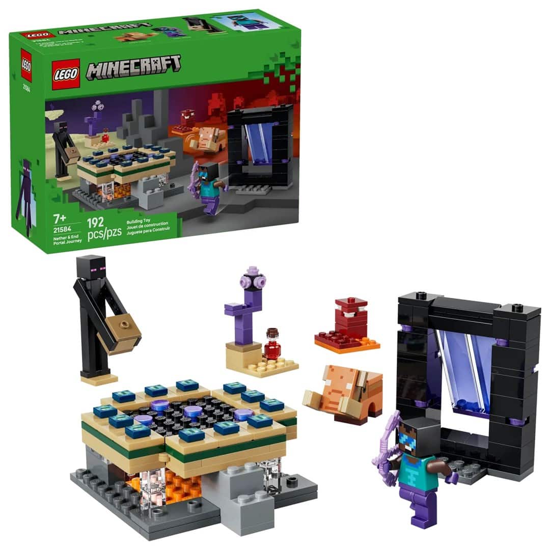 LEGO Minecraft 21584 - Podróż przez portal do Netheru i Kresu — zdjęcie 1 z 8