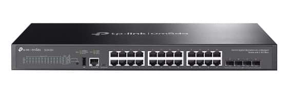 Switch TP-LINK SG5428X - Czarny, LED — zdjęcie 1 z 5