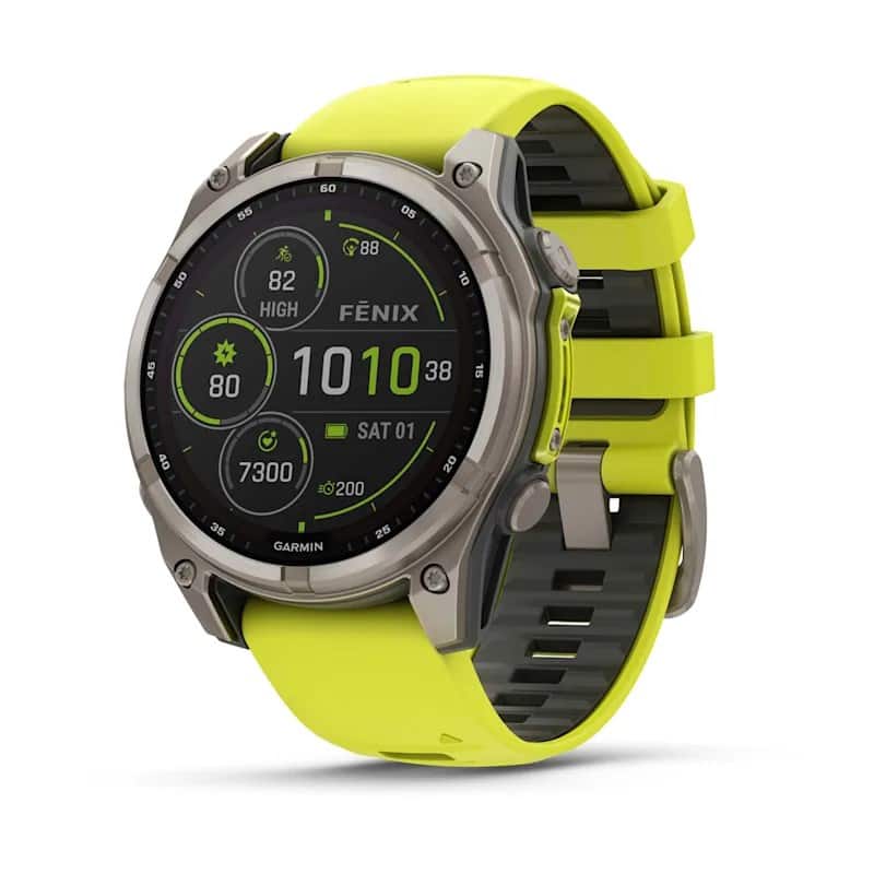 Zegarek sportowy Garmin Fenix 8 Solar Sapphire AMOLED 47mm Tytanowy — zdjęcie 1 z 8
