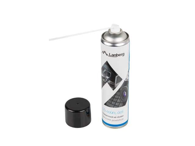 LANBERG SPRĘŻONE POWIETRZE AIR DUSTER 600ML CG-600FL-001 — zdjęcie 1 z 3