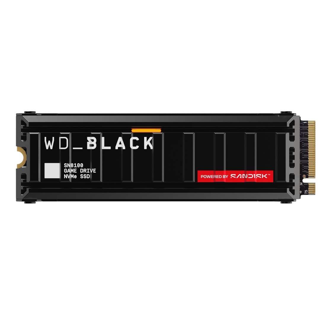 SSD WD Black SN8100  with HS  1TB WDS100T1XHM — zdjęcie 1 z 3