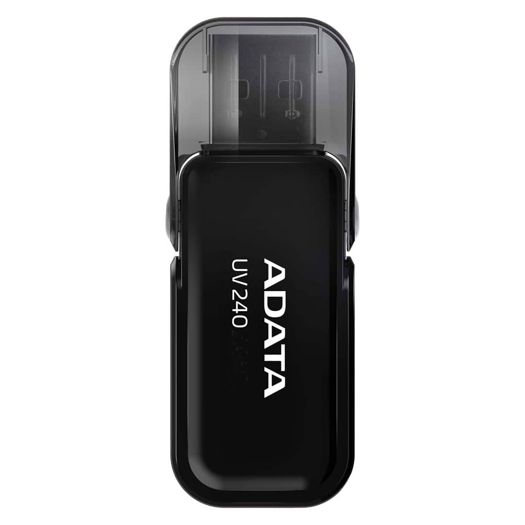 Pendrive ADATA UV240 AUV240-32G-RBK (32GB; USB 2.0; kolor czarny) — zdjęcie 1 z 2