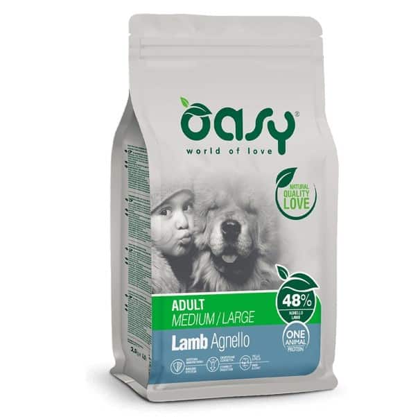 Oasy One Animal Protein Adult M/L Lamb 10kg