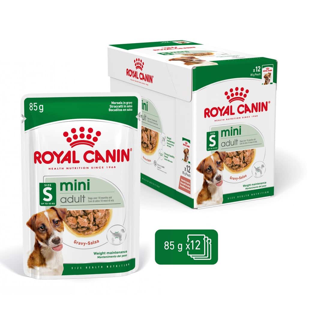 ROYAL CANIN SHN Mini Adult w sosie - mokra karma dla psa dorosłego - 12X85g — zdjęcie 1 z 8