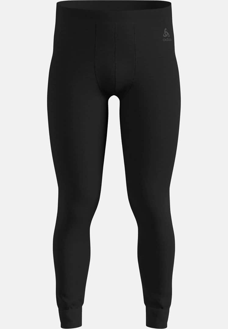 Legginsy termoaktywne męskie Odlo BL BOTTOM Merino 160 rozmiar M, czarne — zdjęcie 1 z 5