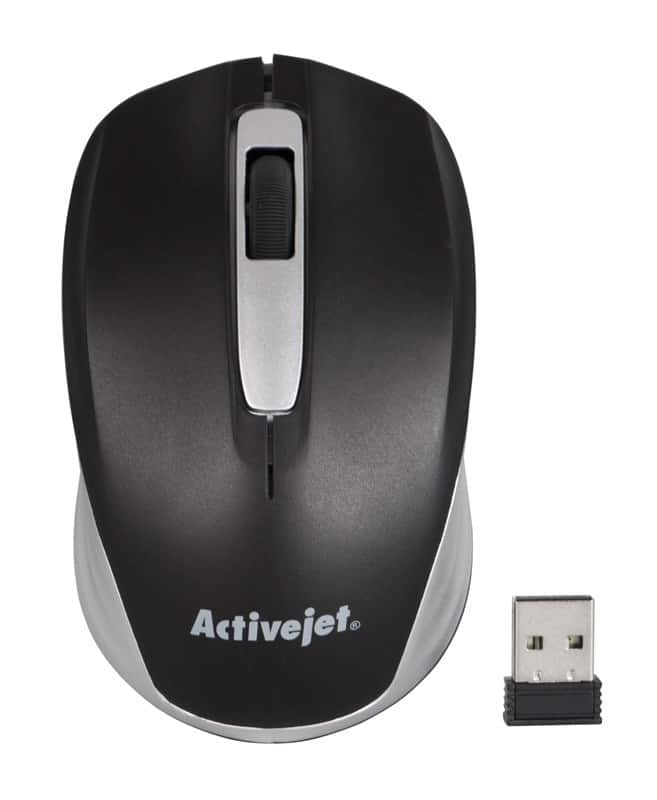 Activejet AMY-313 Mysz Bezprzewodowa USB 1200 DPI — zdjęcie 1 z 5