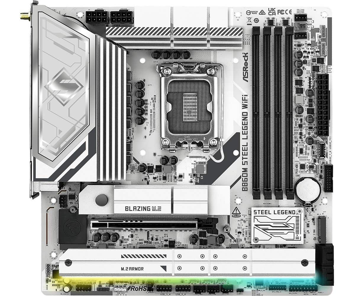 Płyta główna ASRock B860M Steel Legend WiFi — zdjęcie 1 z 5