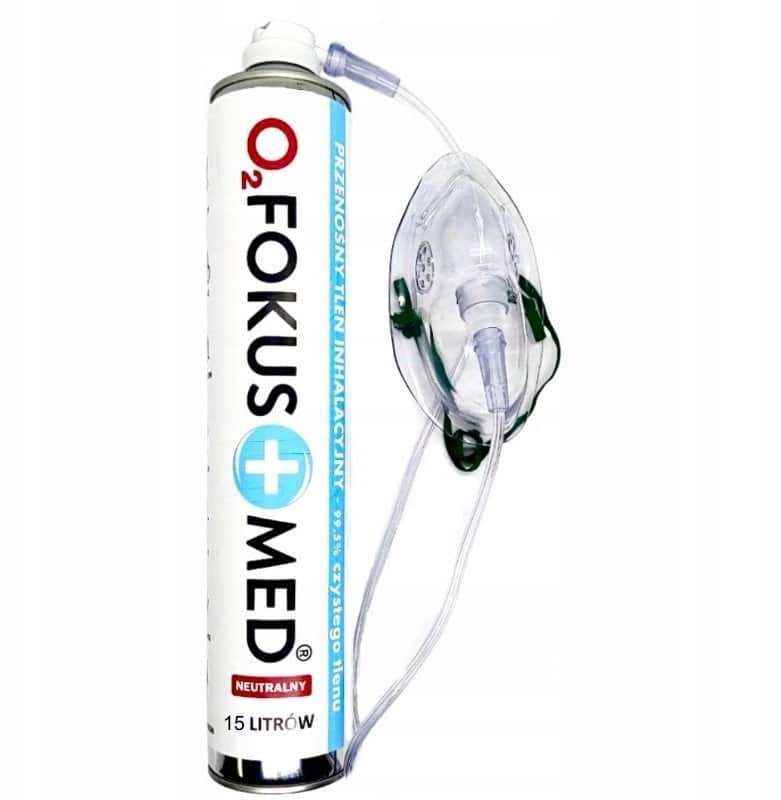 Tlen inhalacyjny FEELOXY 99,5% 15 bar — zdjęcie 1 z 4