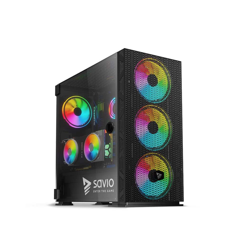 SAVIO RAPTOR X1 ARGB - Obudowa PC — zdjęcie 1 z 7