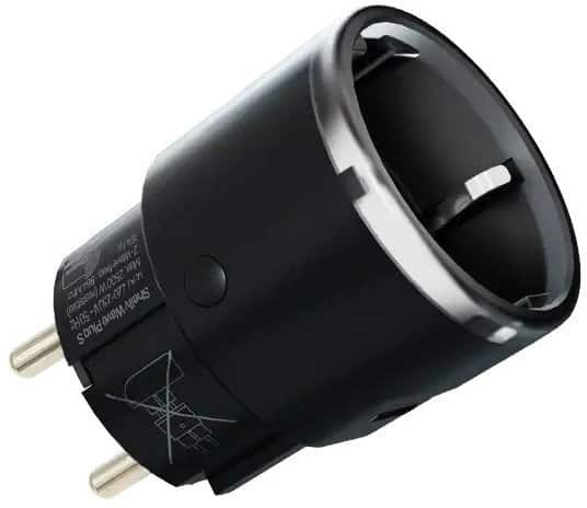 Inteligentne gniazdko Z-Wave Shelly Wave Plug S LR, czarne — zdjęcie 1 z 4