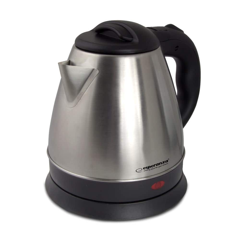 ESPERANZA CZAJNIK ELEKTRYCZNY SPRING 1.0 L INOX EKK116X - 1350W, STAL SZCZOTKOWANA — zdjęcie 1 z 2