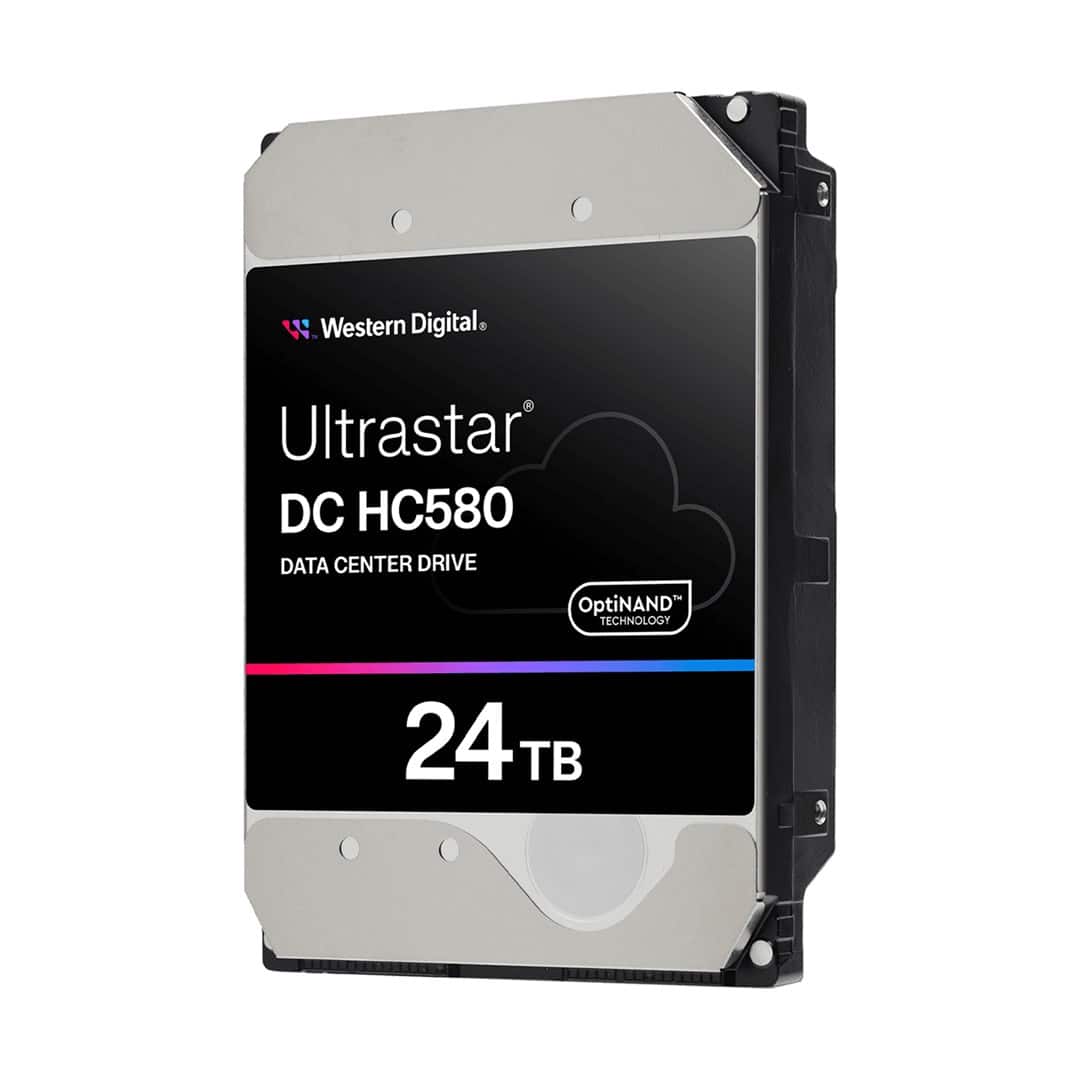 Dysk serwerowy HDD Western Digital Ultrastar DC HC580 WUH722424AL5204 (24 TB; 3,5"; SAS) — zdjęcie 1 z 3