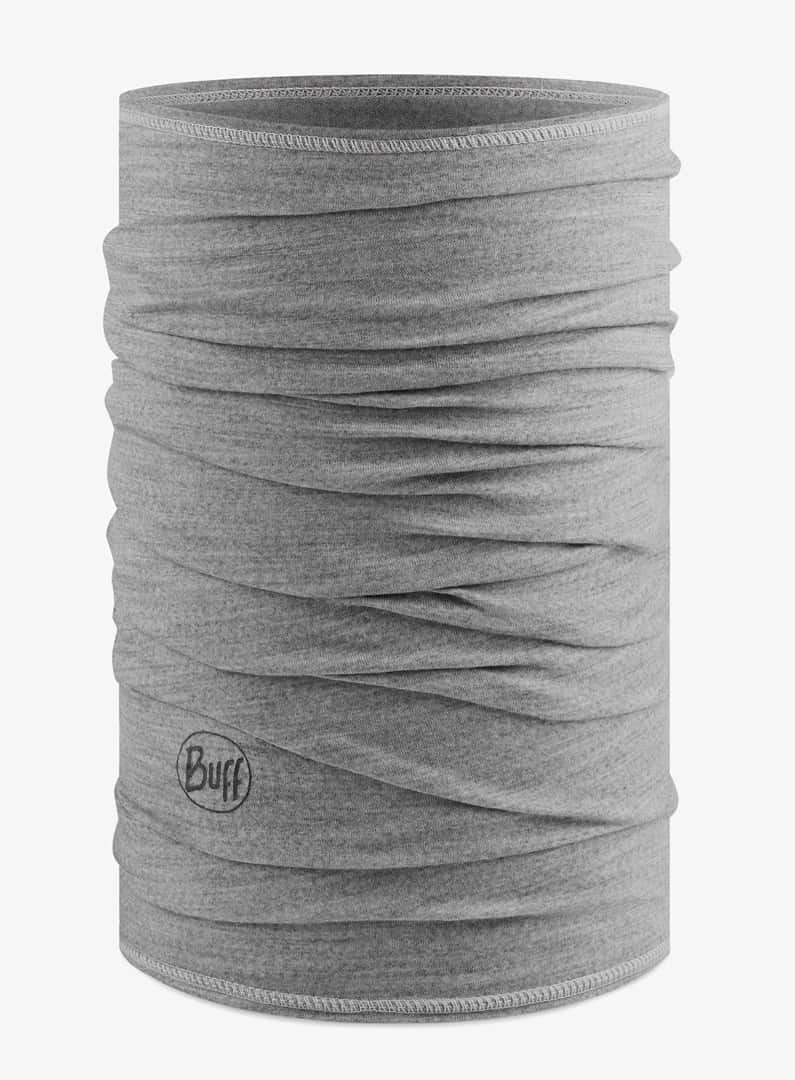 Chusta wielofunkcyjna Buff Merino Lightweight, solid lightgrey — zdjęcie 1 z 2