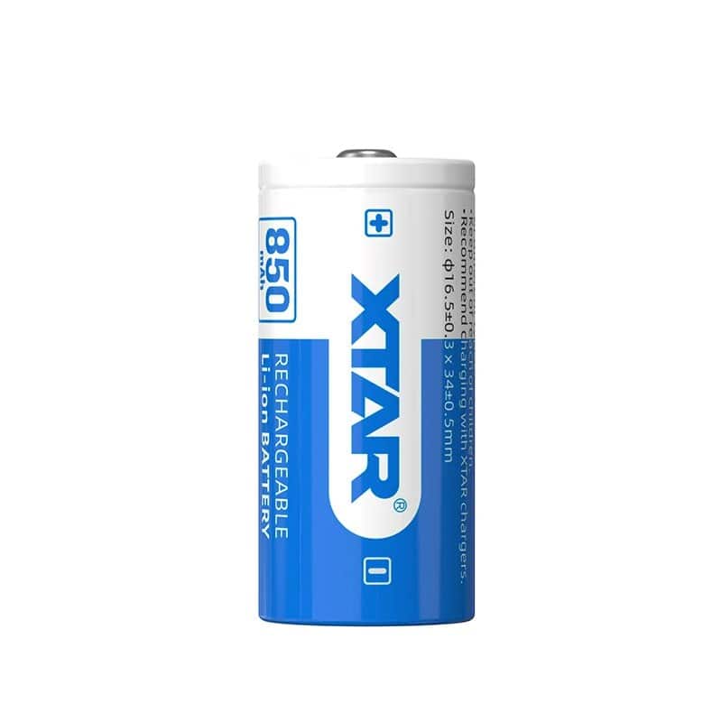 XTAR AKUMULATOR 16340/R-CR123 3,7V 850mAh