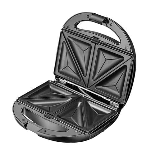 Opiekacz do kanapek Adler AD 3040 (800W; kolor czarny) — zdjęcie 1 z 8