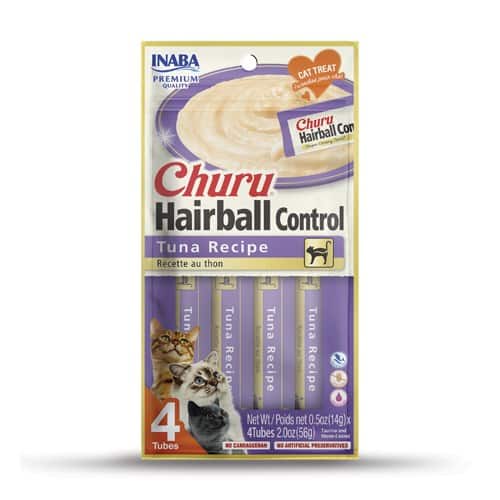 INABA CHURU HAIRBALL Tuńczyk - 4x14g — zdjęcie 1 z 2