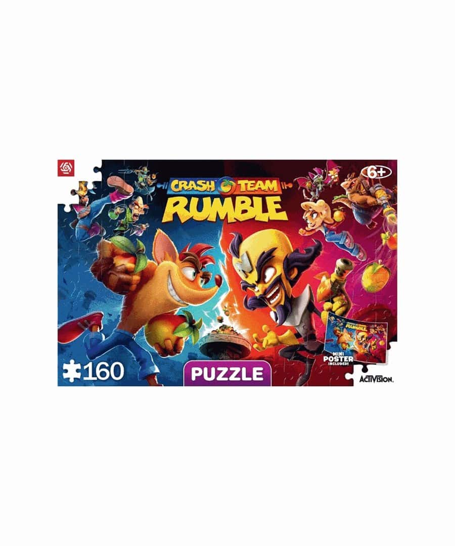 Puzzle Good Loot: Crash Team Rumble, 160 elementów — zdjęcie 1 z 2