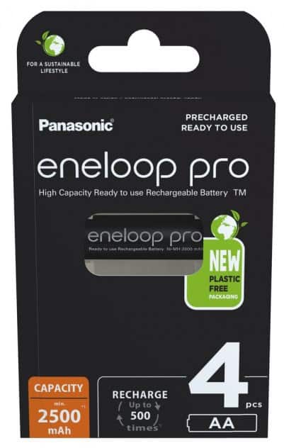 PANASONIC ENELOOP PRO AA 2500mAh 4 szt — zdjęcie 1 z 2