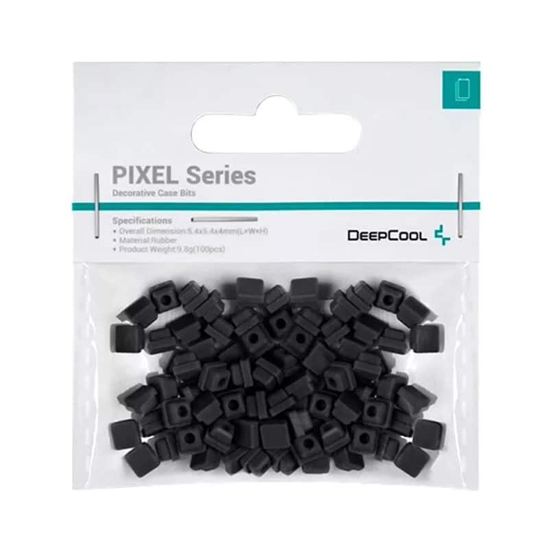 Gumowe Końcłówki DeepCool PIXEL BK Czarny