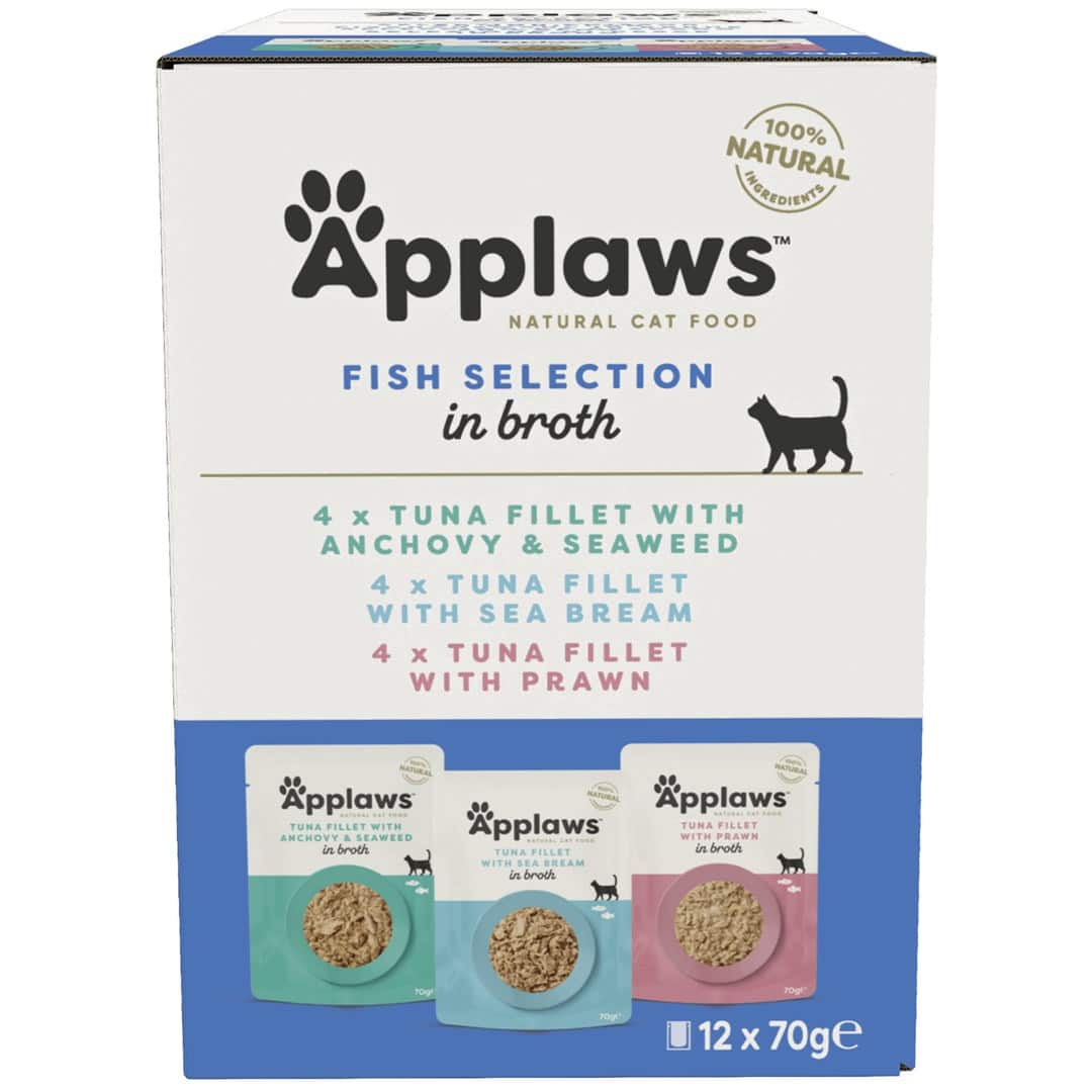 Applaws Cat Pouch Multipack Fish Selection 12x70g — zdjęcie 1 z 3