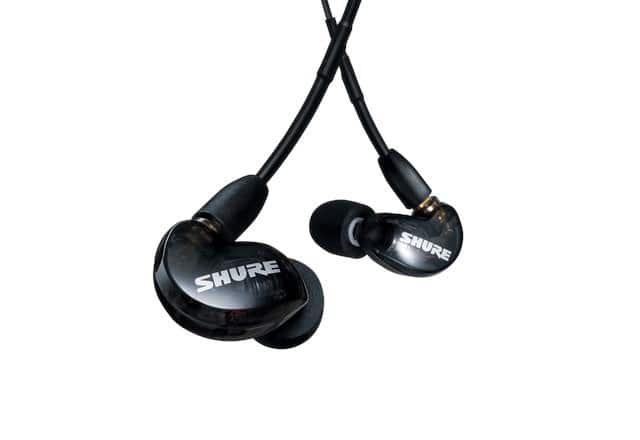 Shure SE215DYBK+UNI-EFS - Słuchawki douszne AONIC215 — zdjęcie 1 z 3