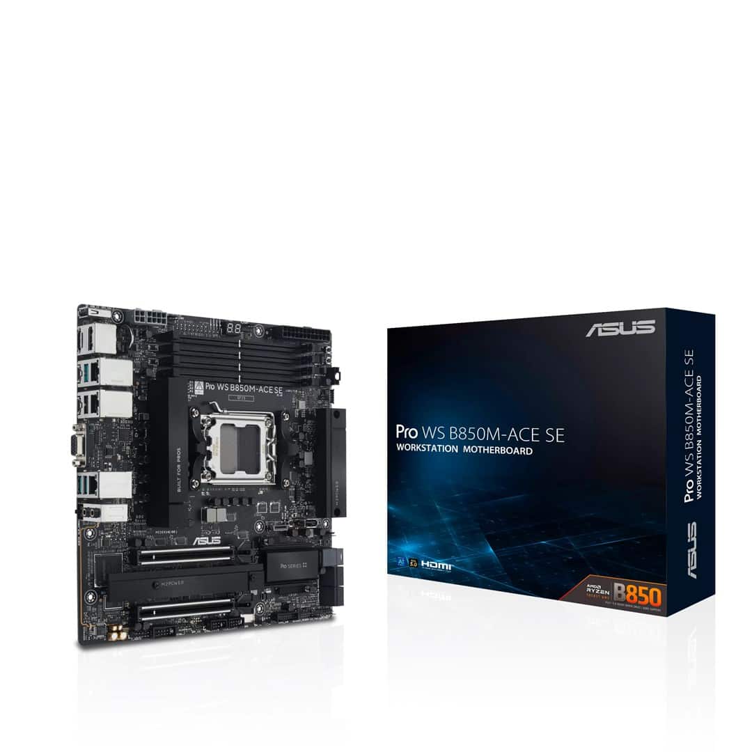 Płyta główna Asus PRO WS B850M-ACE SE AM5 AMD — zdjęcie 1 z 7