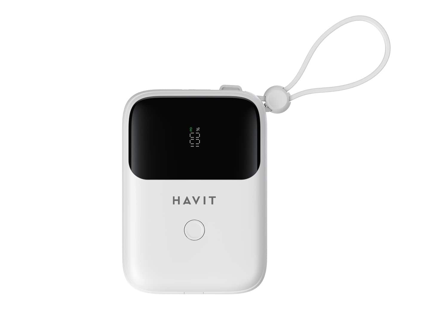 Powerbank Havit PB5215 10000mAh (biały) — zdjęcie 1 z 6