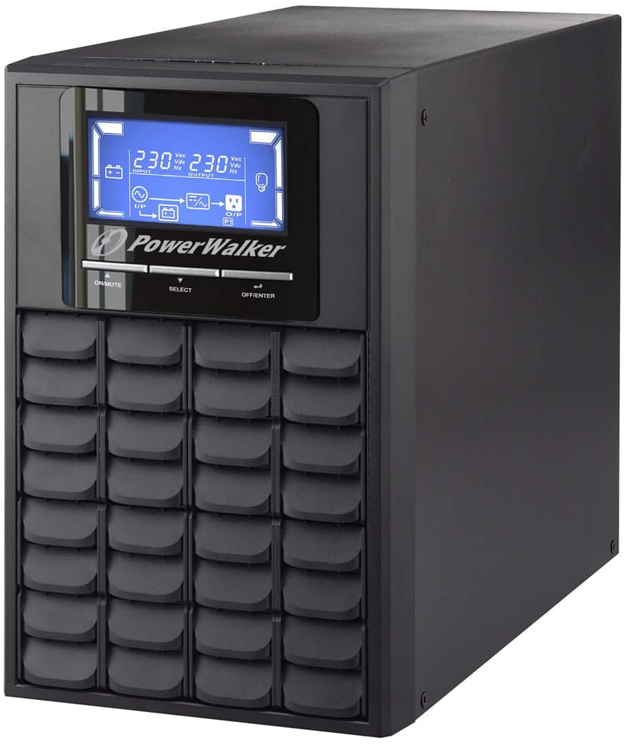 Zasilacz UPS POWER WALKER VFI 1000 C LCD (1000VA) — zdjęcie 1 z 3