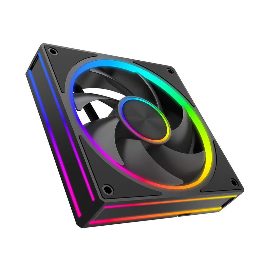 MODECOM VOLCANO LOOP 120 ARGB FAN CZARNY — zdjęcie 1 z 8