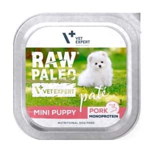 VetExpert Raw Paleo PORK Pate Mini Puppy 150g
