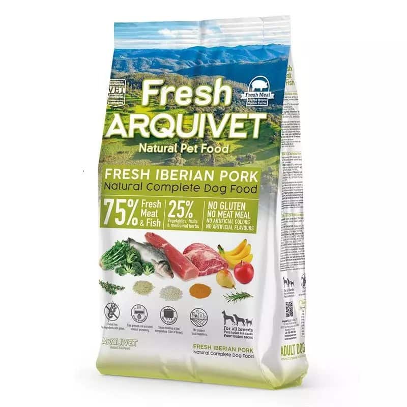ARQUIVET FRESH Półwilgotna karma dla psa wieprzowina iberyjska i ryba oceaniczna 2,5 kg — zdjęcie 1 z 2