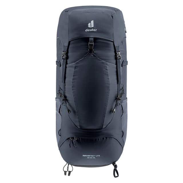 Plecak trekkingowy damski Deuter Aircontact Lite 45+10 SL, black/graphite — zdjęcie 1 z 8