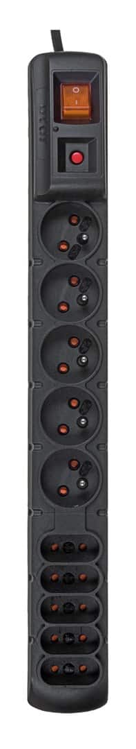 Listwa zasilająca HSK DATA ALP-ACARS10---03 (3m; kolor czarny) — zdjęcie 1 z 4