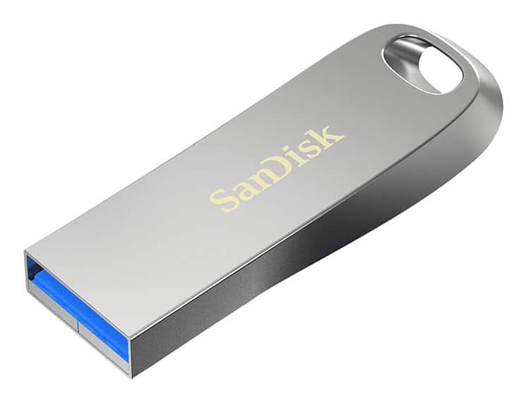 Pendrive SanDisk Ultra Lux 256GB Srebrny — zdjęcie 1 z 3