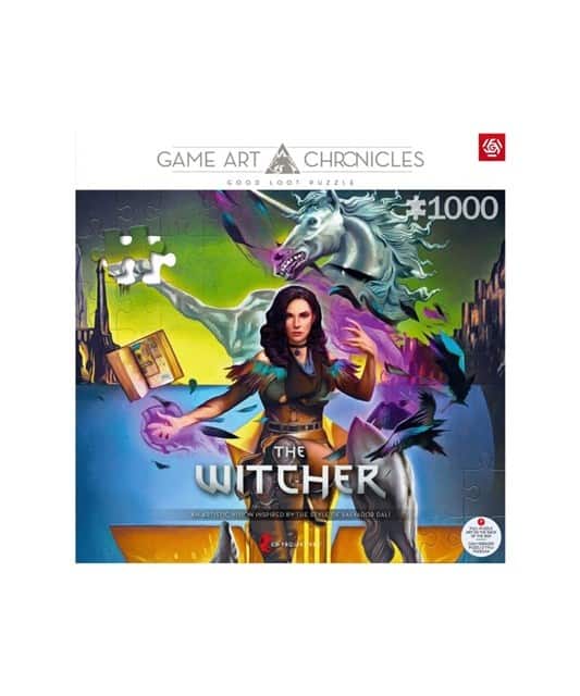 Puzzle Good Loot: The Witcher - Yennefer & Salvador Dali, 1000 elementów — zdjęcie 1 z 2