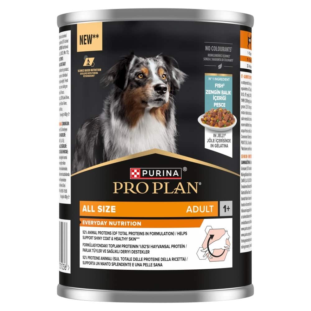 PURINA PRO PLAN ADULT Dog Ryba w galarecie 400gr — zdjęcie 1 z 6