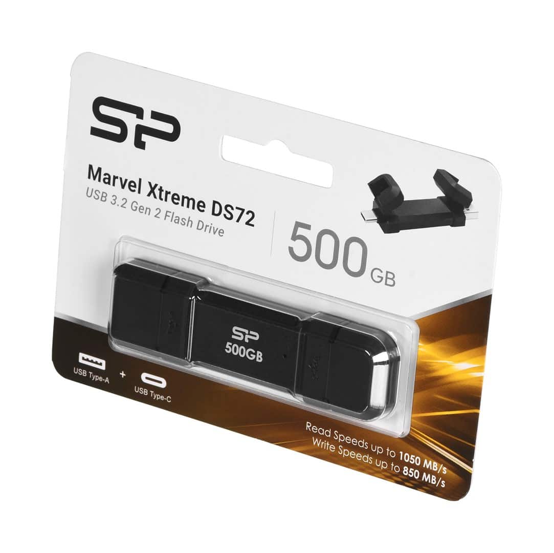 SSD Silicon Power DS72 500GB Dual USB-C/3.2 — zdjęcie 1 z 2