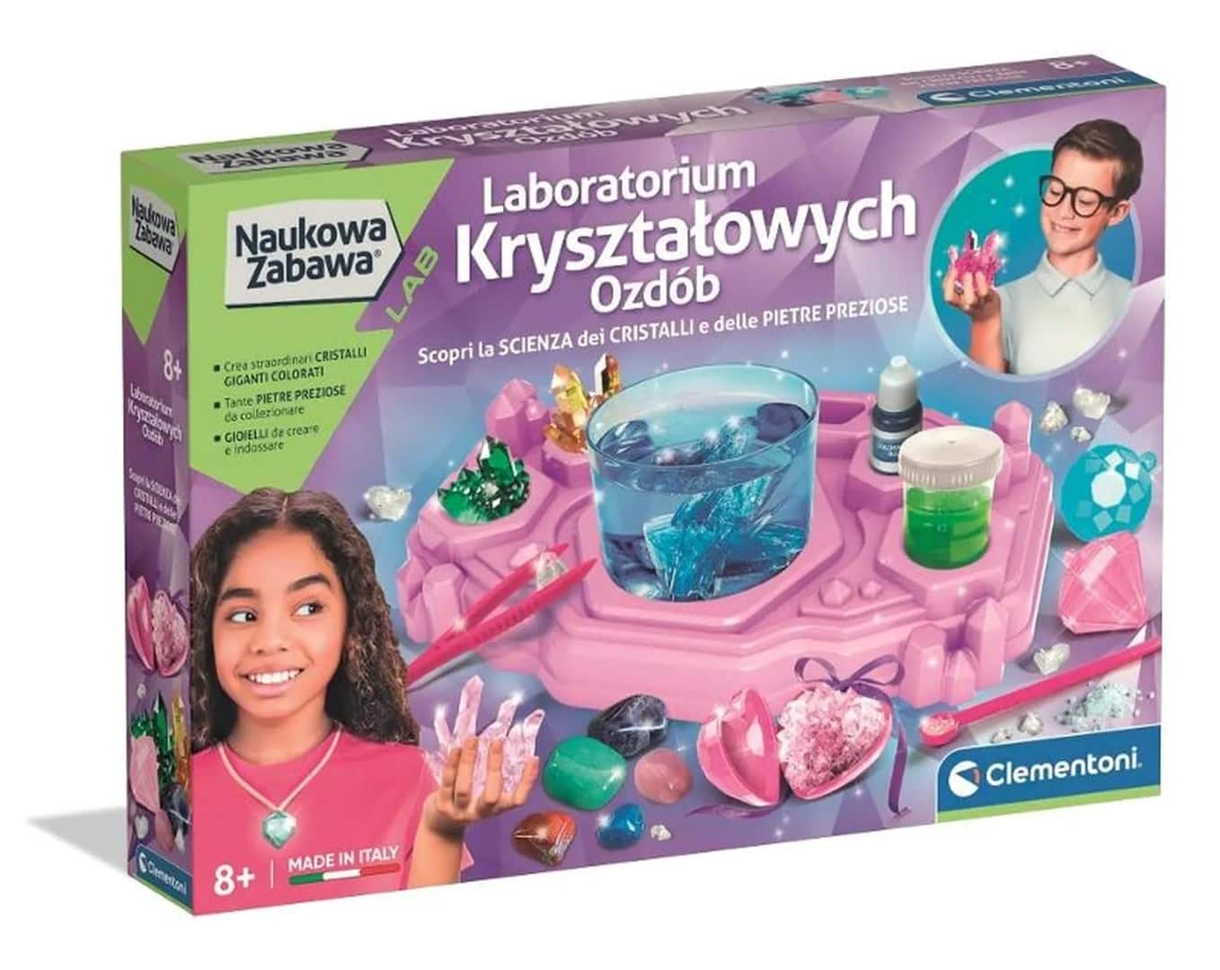 Clementoni Naukowa Zabawa - Laboratorium kryształowych ozdób — zdjęcie 1 z 2