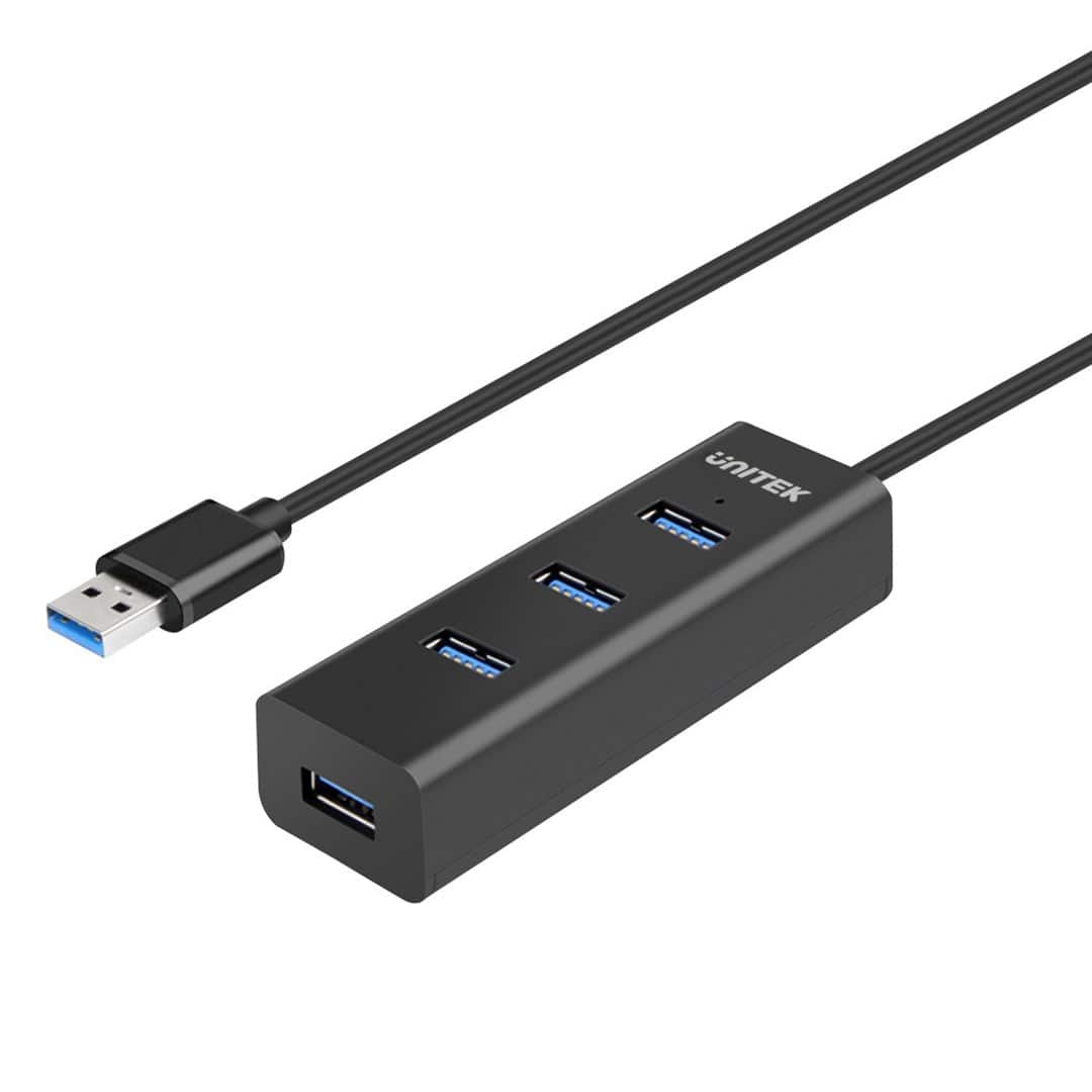 UNITEK AKTYWNY HUB USB-A 5GBPS, 4X USB-A — zdjęcie 1 z 5
