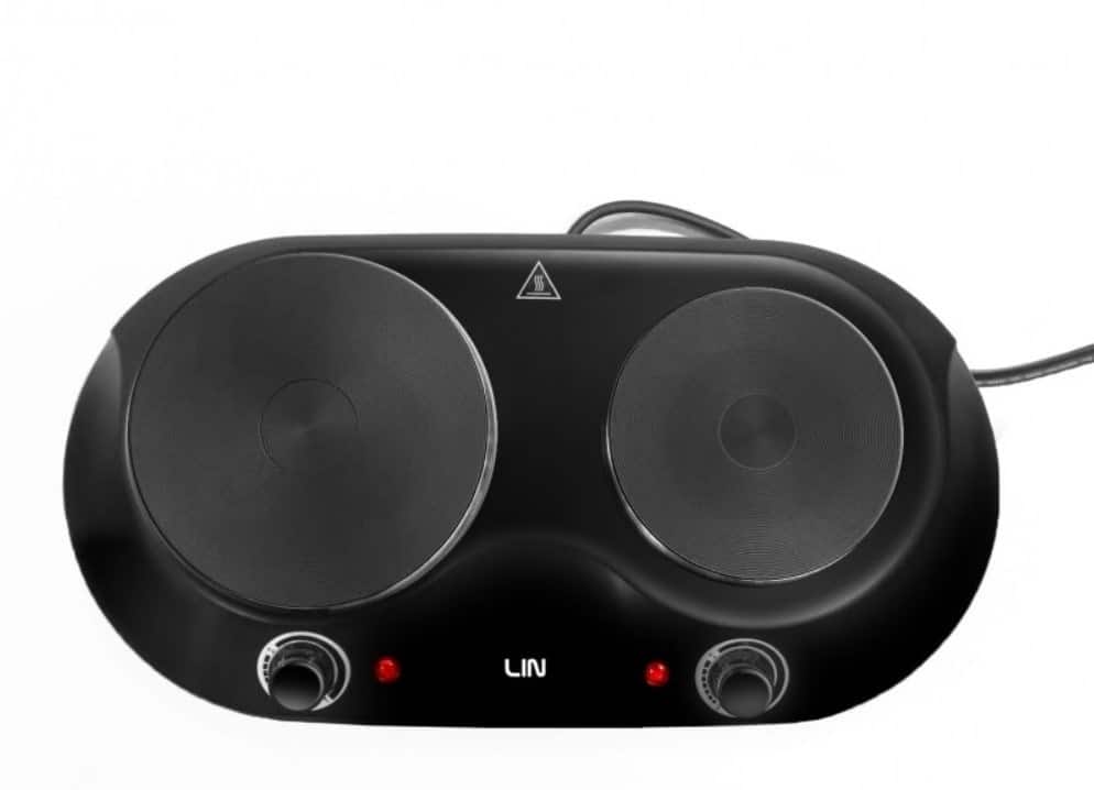 Kuchenka elektryczna dwupolowa LIN LE-25P2N dwa pola — zdjęcie 1 z 4