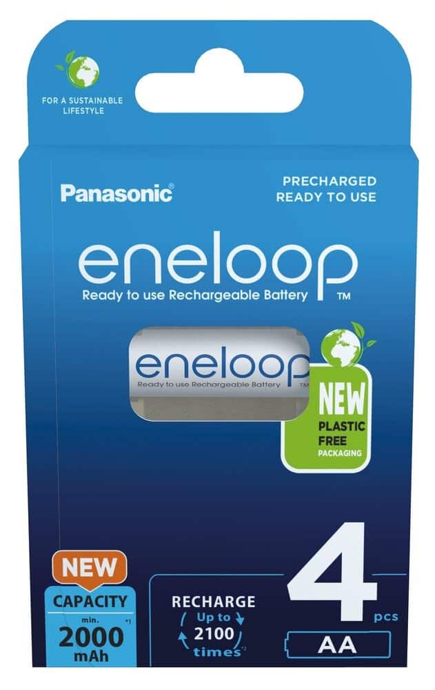 PANASONIC ENELOOP AA 2000mAh 4 szt — zdjęcie 1 z 3