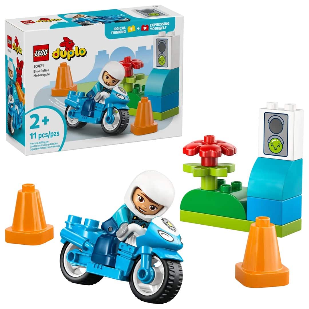 LEGO Duplo 10471 - Niebieski motocykl policyjny — zdjęcie 1 z 8