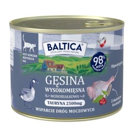 BALTICA SMAKI REGIONÓW Kot dorosły Gęsina  185g